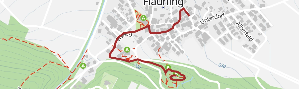 Route map: Kalvarienberg